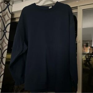 Men’s Reebok Navy Sweatshirt 2XL Crewneck